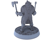 Charger l&#39;image dans la galerie, Vikings - Thorfinn Black - Northmen of the Howling Glacier, daybreak miniatures, for Wargames, Pathfinder, Dungeons &amp; Dragons
