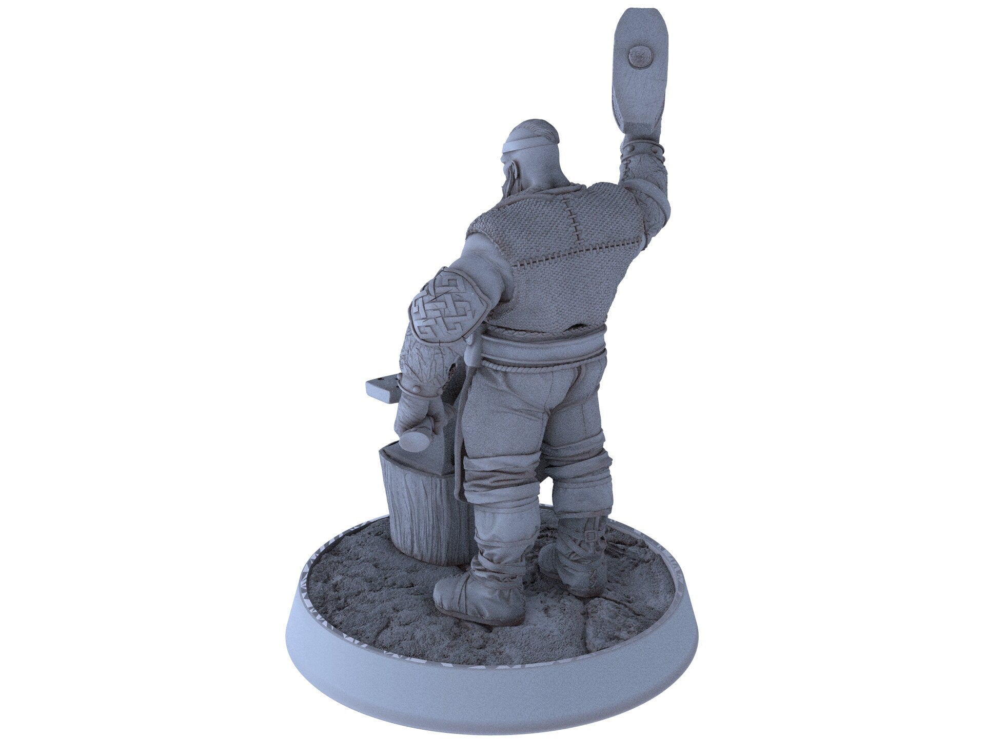 Vikings - Varg Firebrand - Northmen of the Howling Glacier, daybreak miniatures, for Wargames, Pathfinder, Dungeons & Dragons