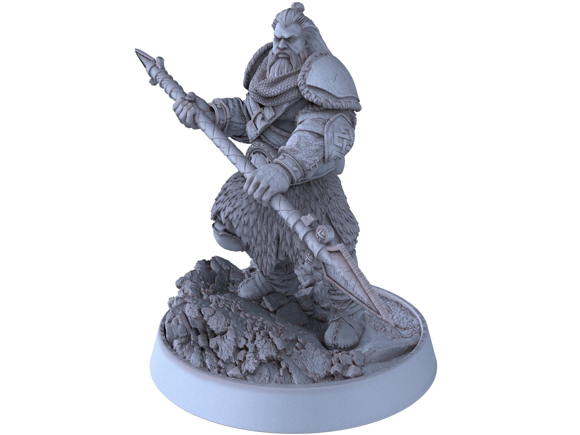 Vikings - Vidar Paleface - Northmen of the Howling Glacier, daybreak miniatures, for Wargames, Pathfinder, Dungeons & Dragons