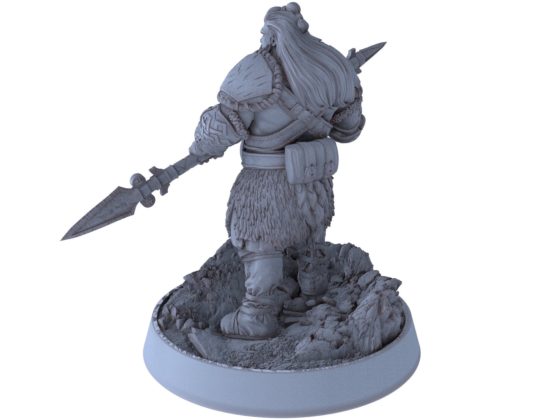 Vikings - Vidar Paleface - Northmen of the Howling Glacier, daybreak miniatures, for Wargames, Pathfinder, Dungeons & Dragons