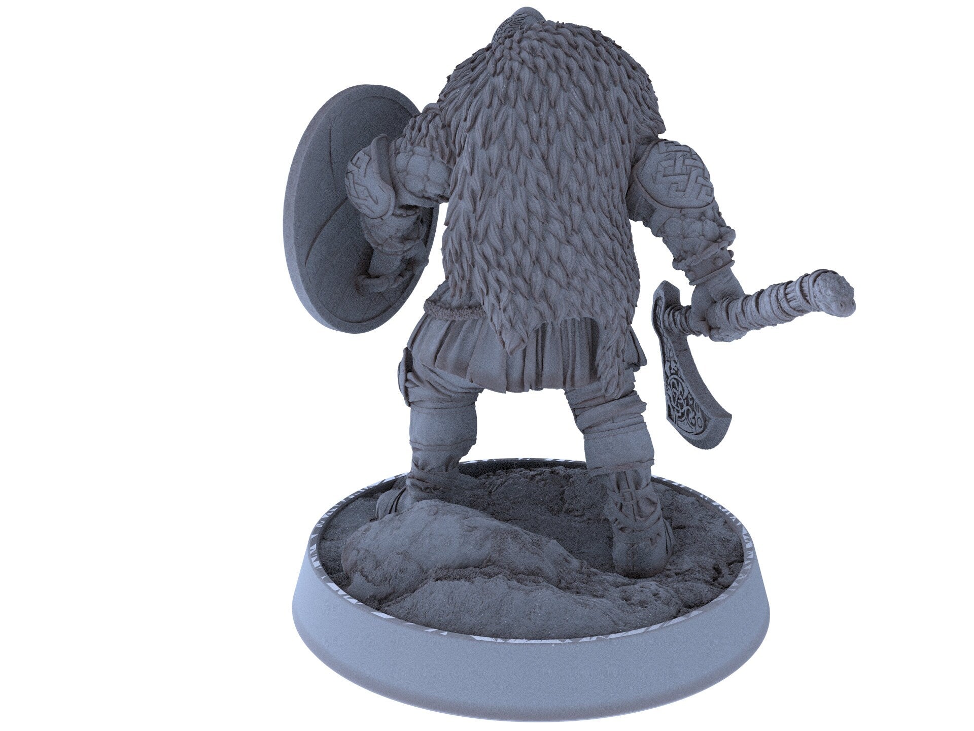 Vikings - Einar Bloodaxe - Northmen of the Howling Glacier, daybreak miniatures, for Wargames, Pathfinder, Dungeons & Dragons