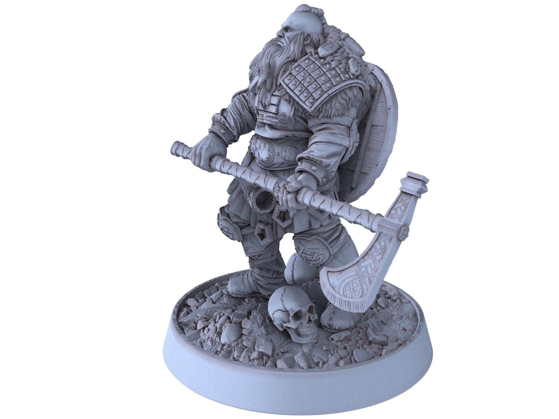 Vikings - Erik the Great - Northmen of the Howling Glacier, daybreak miniatures, for Wargames, Pathfinder, Dungeons & Dragons