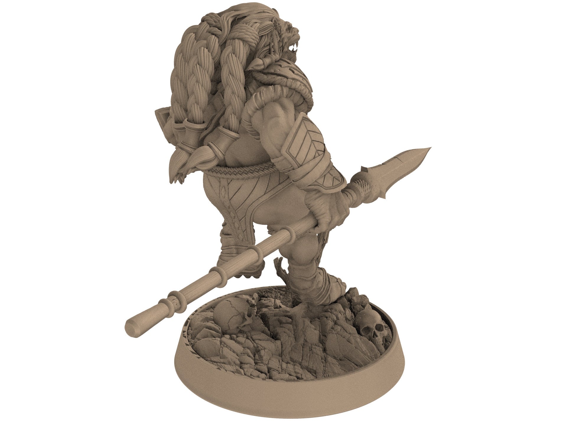 Lion kingdom - King Gutterung -The Kings of Karmaaz, daybreak miniatures, for Wargames, Pathfinder, Dungeons & Dragons