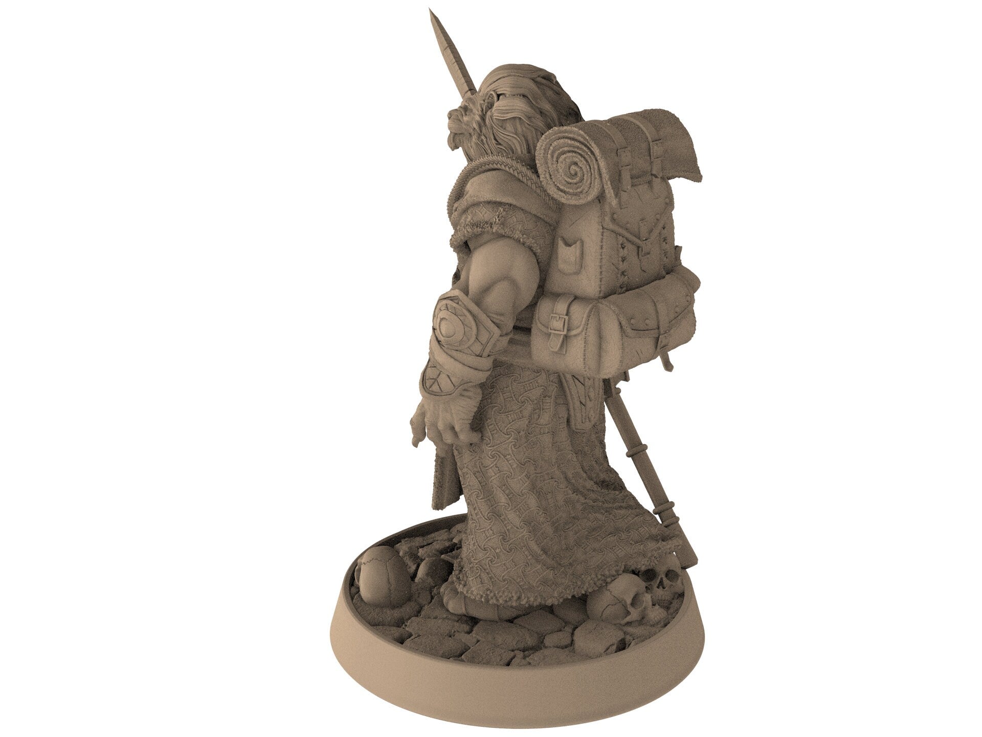 Lion kingdom - King Wayfarer - The Kings of Karmaaz, daybreak miniatures, for Wargames, Pathfinder, Dungeons & Dragons