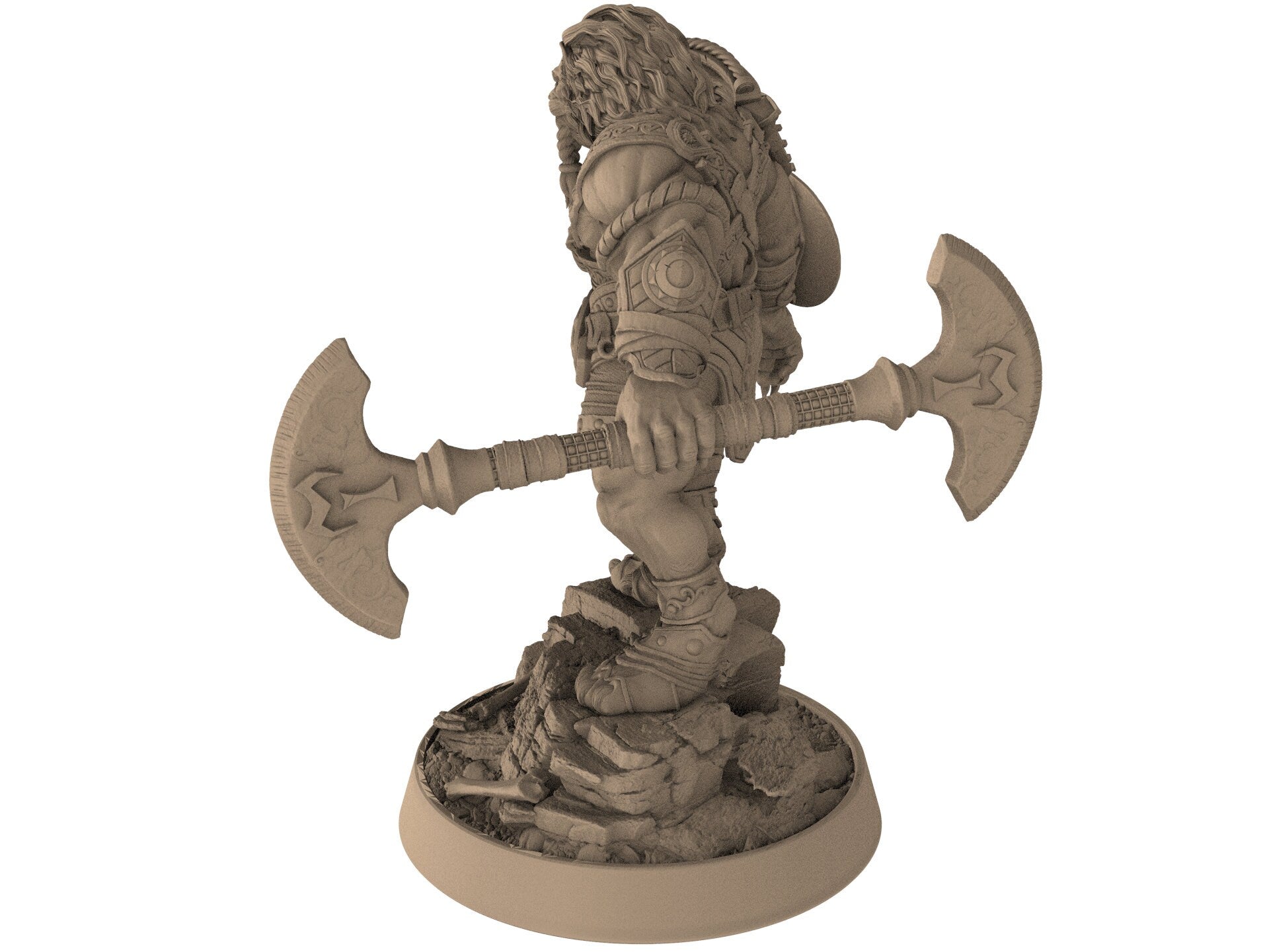 Lion kingdom - King Emmering - The Sharptails of Hacksaw River, daybreak miniatures, for Wargames, Pathfinder, Dungeons & Dragons