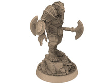 Charger l&#39;image dans la galerie, Lion kingdom - King Emmering - The Sharptails of Hacksaw River, daybreak miniatures, for Wargames, Pathfinder, Dungeons &amp; Dragons
