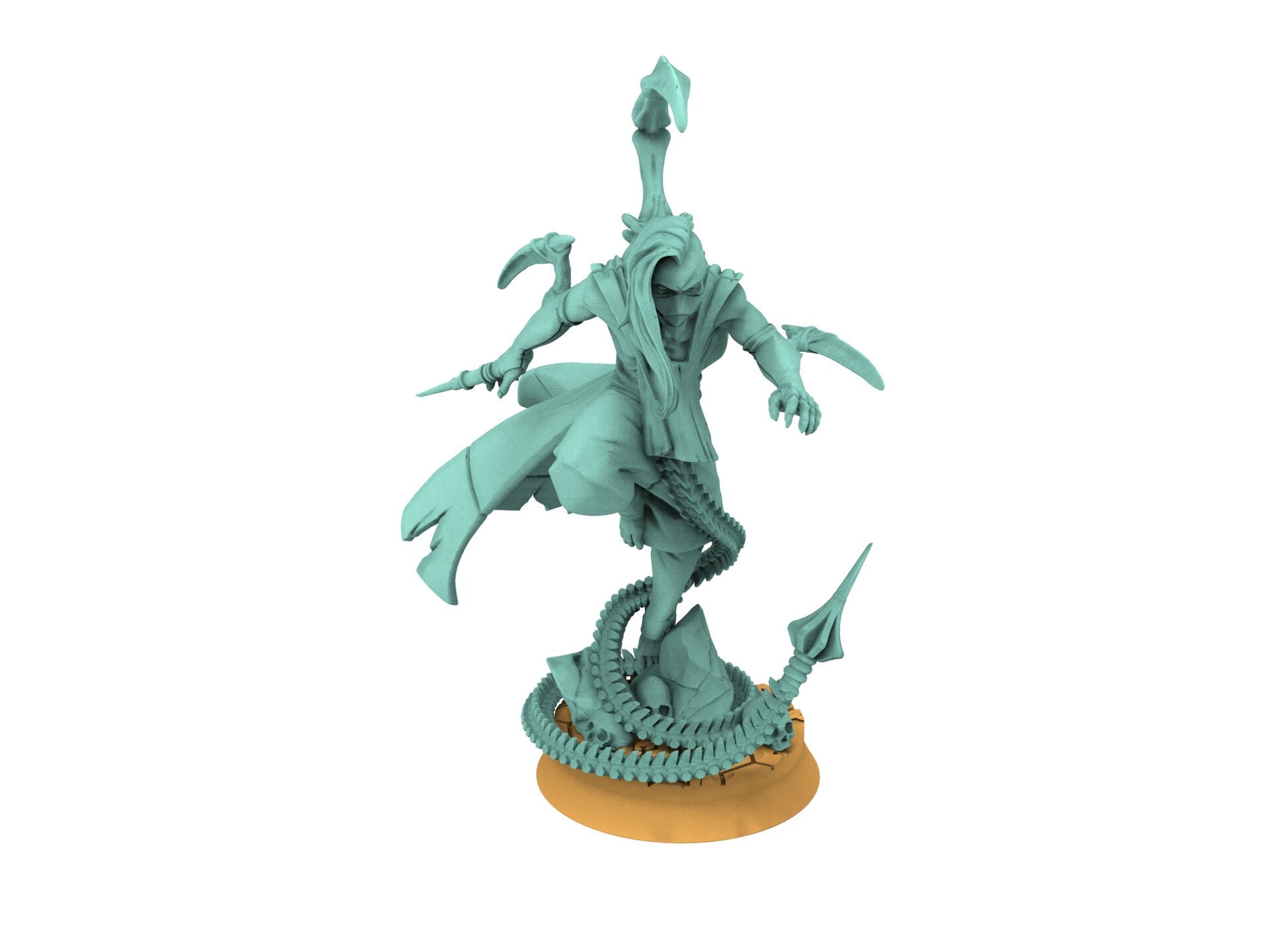 Dark City - Vivisector V2, Leader of The Obsessed Tortured warriors, Sadistic soldiers Dark eldar drow