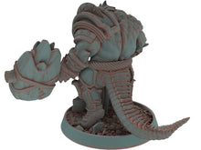 Charger l&#39;image dans la galerie, Crocodile warriors - Magton Jawhammer - The Sharptails of Hacksaw River, daybreak miniatures, for Wargames, Pathfinder, Dungeons &amp; Dragons
