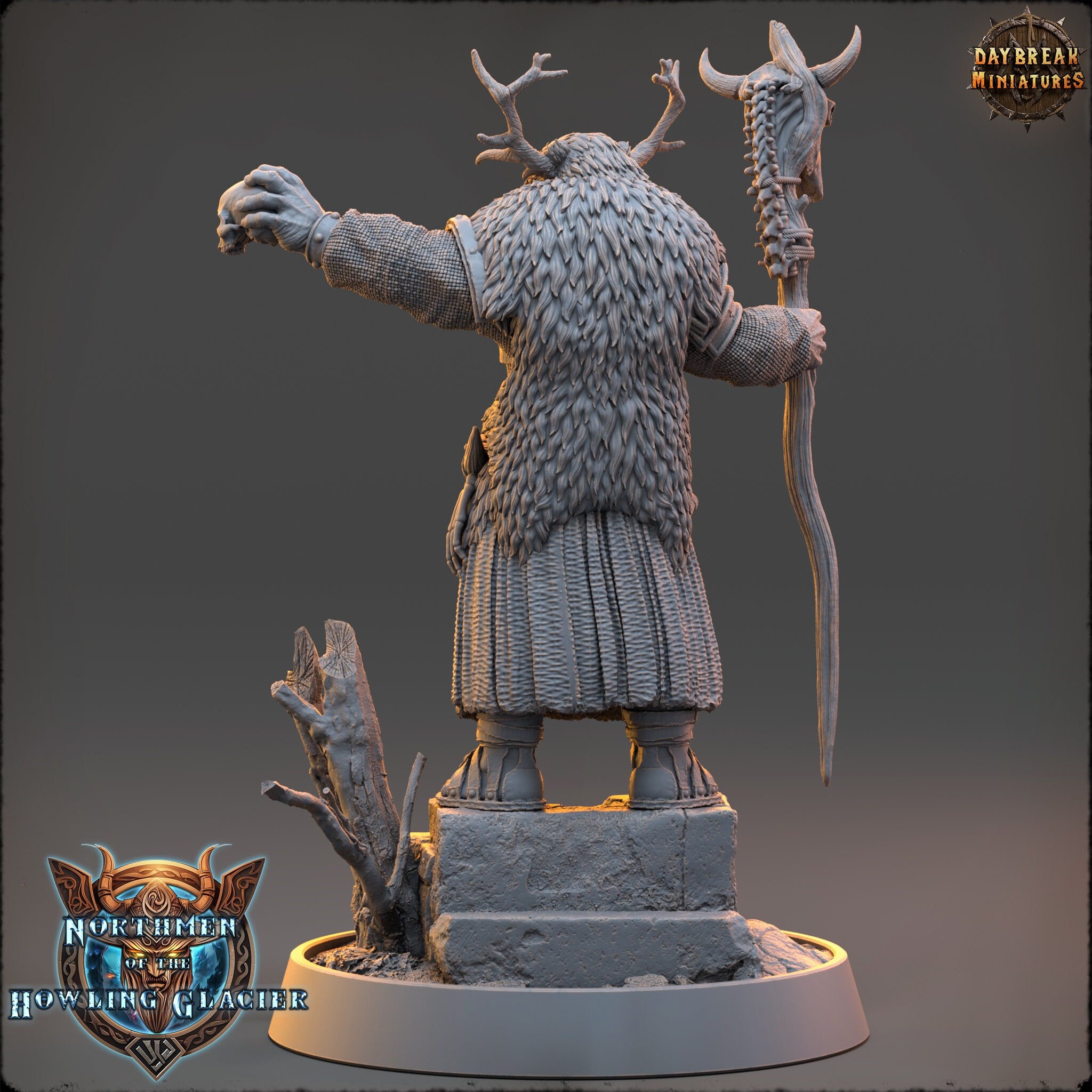 Vikings - Lokur of the Dead - Northmen of the Howling Glacier, daybreak miniatures, for Wargames, Pathfinder, Dungeons & Dragons