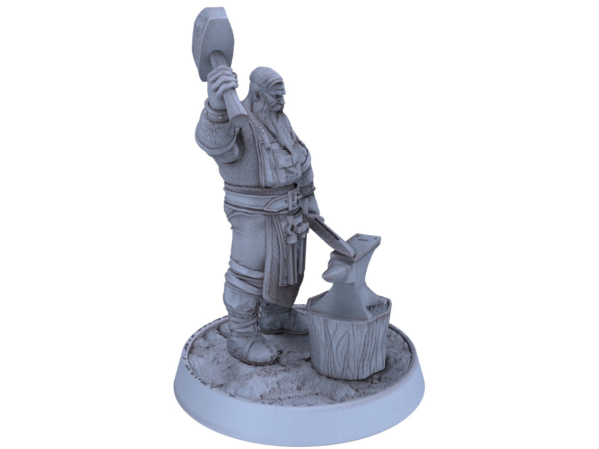 Vikings - Varg Firebrand - Northmen of the Howling Glacier, daybreak miniatures, for Wargames, Pathfinder, Dungeons & Dragons