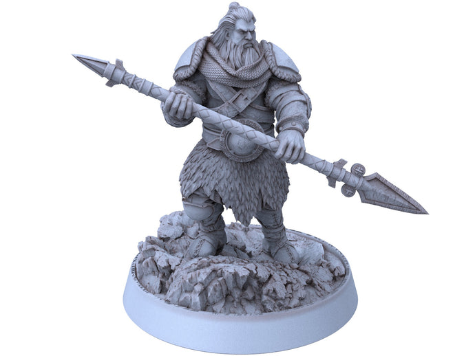 Vikings - Vidar Paleface - Northmen of the Howling Glacier, daybreak miniatures, for Wargames, Pathfinder, Dungeons & Dragons