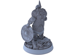Vikings - Oddalf of the Watch - Northmen of the Howling Glacier, daybreak miniatures, for Wargames, Pathfinder, Dungeons & Dragons