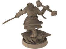 Load image into Gallery viewer, Lion kingdom - King Frency - The Kings of Karmaaz, daybreak miniatures, for Wargames, Pathfinder, Dungeons &amp; Dragons
