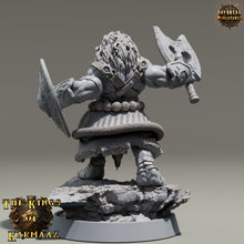 Charger l&#39;image dans la galerie, Lion kingdom - King Dread - The Kings of Karmaaz, daybreak miniatures, for Wargames, Pathfinder, Dungeons &amp; Dragons
