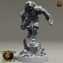 Charger l&#39;image dans la galerie, Lion kingdom - King Glaive - The Kings of Karmaaz, daybreak miniatures, for Wargames, Pathfinder, Dungeons &amp; Dragons
