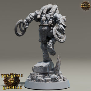 Lion kingdom - King Glaive - The Kings of Karmaaz, daybreak miniatures, for Wargames, Pathfinder, Dungeons & Dragons