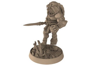 Lion kingdom - King Gutterung -The Kings of Karmaaz, daybreak miniatures, for Wargames, Pathfinder, Dungeons & Dragons