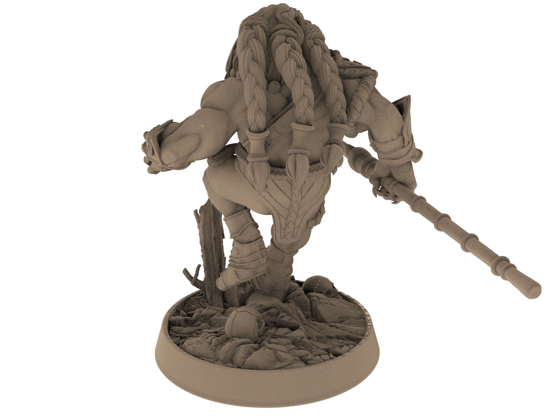 Lion kingdom - King Gutterung -The Kings of Karmaaz, daybreak miniatures, for Wargames, Pathfinder, Dungeons & Dragons