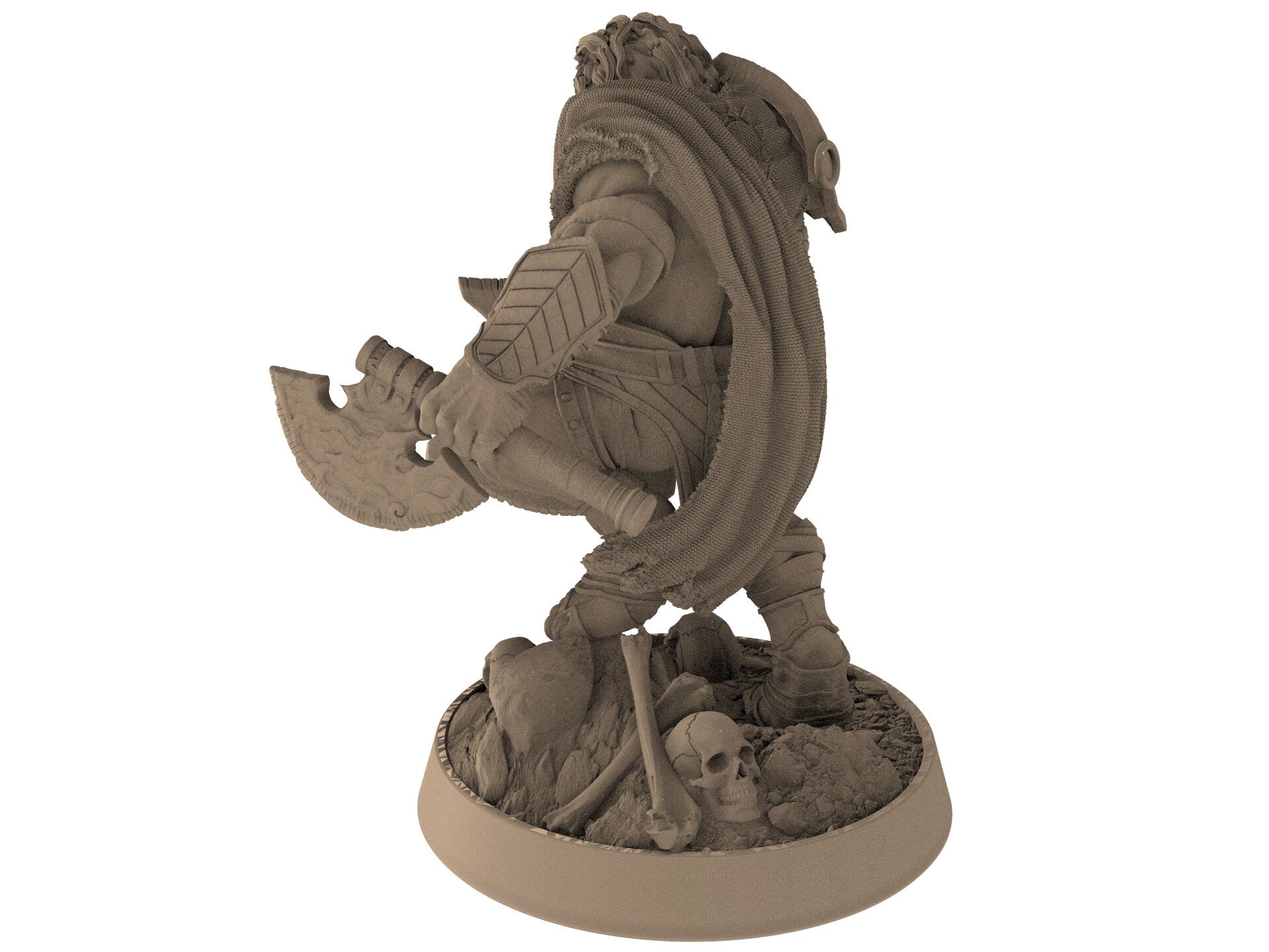 Lion kingdom - King Heartrender - The Kings of Karmaaz, daybreak miniatures, for Wargames, Pathfinder, Dungeons & Dragons