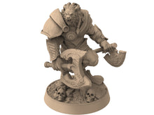 Charger l&#39;image dans la galerie, Lion kingdom - King Heartrender - The Kings of Karmaaz, daybreak miniatures, for Wargames, Pathfinder, Dungeons &amp; Dragons
