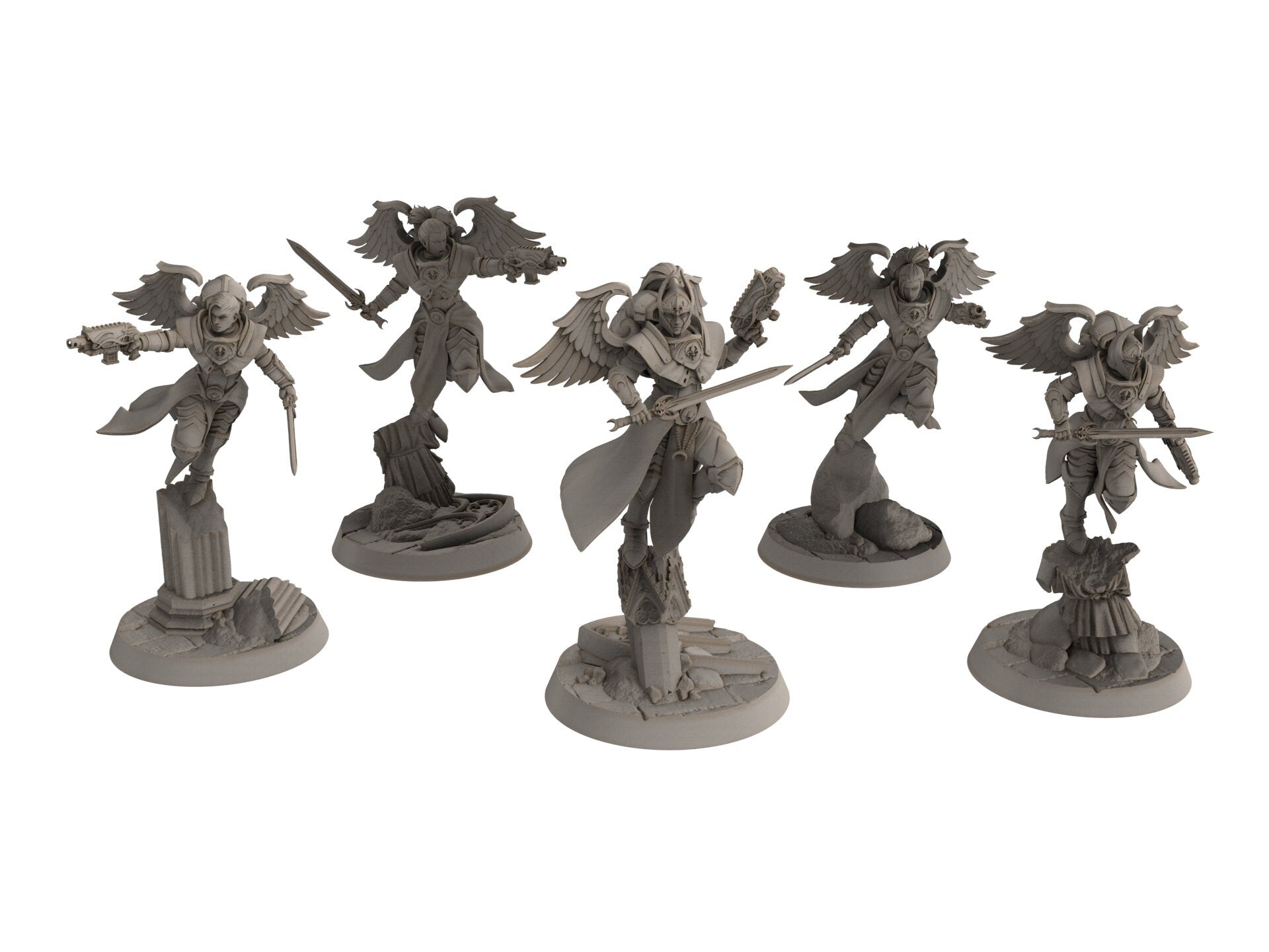 Battle Sister - Lunar Angel Squad, assassins, cult death, sorority, crusade battle