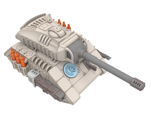 Military - Oldphant: Main Battle Tank V2 - A Relic of Damocles' Conquest, imperial, post-apocalyptic empire, usable for tabletop wargame