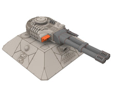 Charger l&#39;image dans la galerie, Military - The Mago Defensive Turret - A Relic of Damocles&#39; Conquest, imperial, post-apocalyptic empire, usable for tabletop wargame
