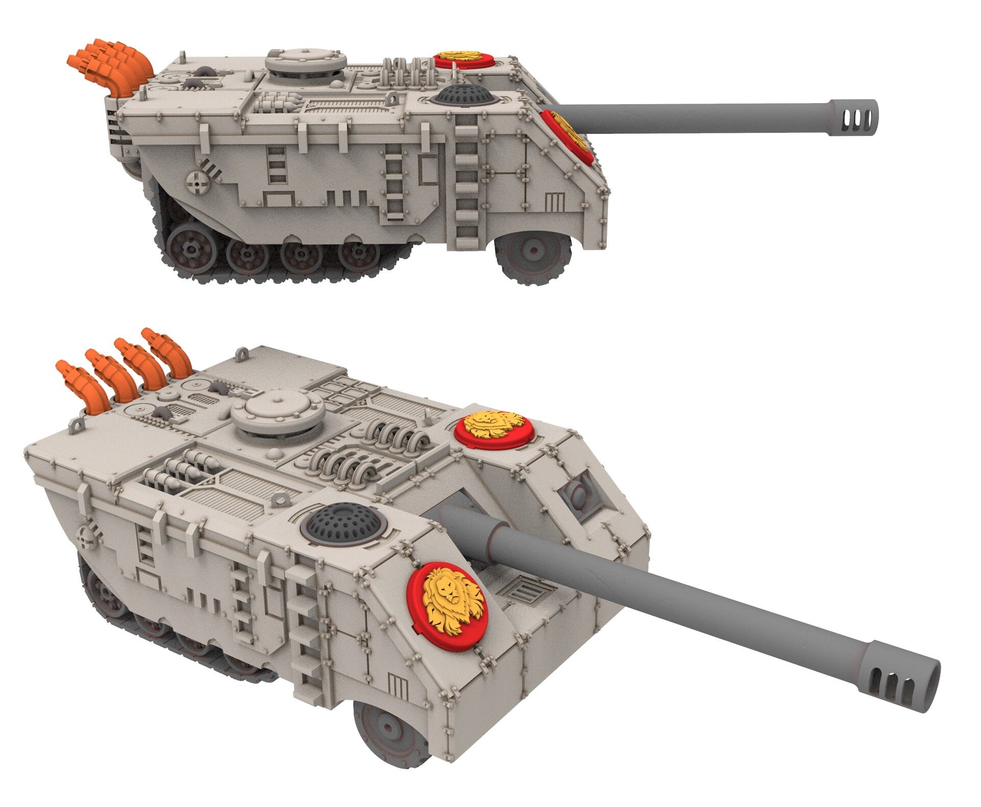 Military - Rakujitsu: Furtive Tank Killer - A Relic of Damocles' Conquest, imperial, post-apocalyptic empire, usable for tabletop wargame