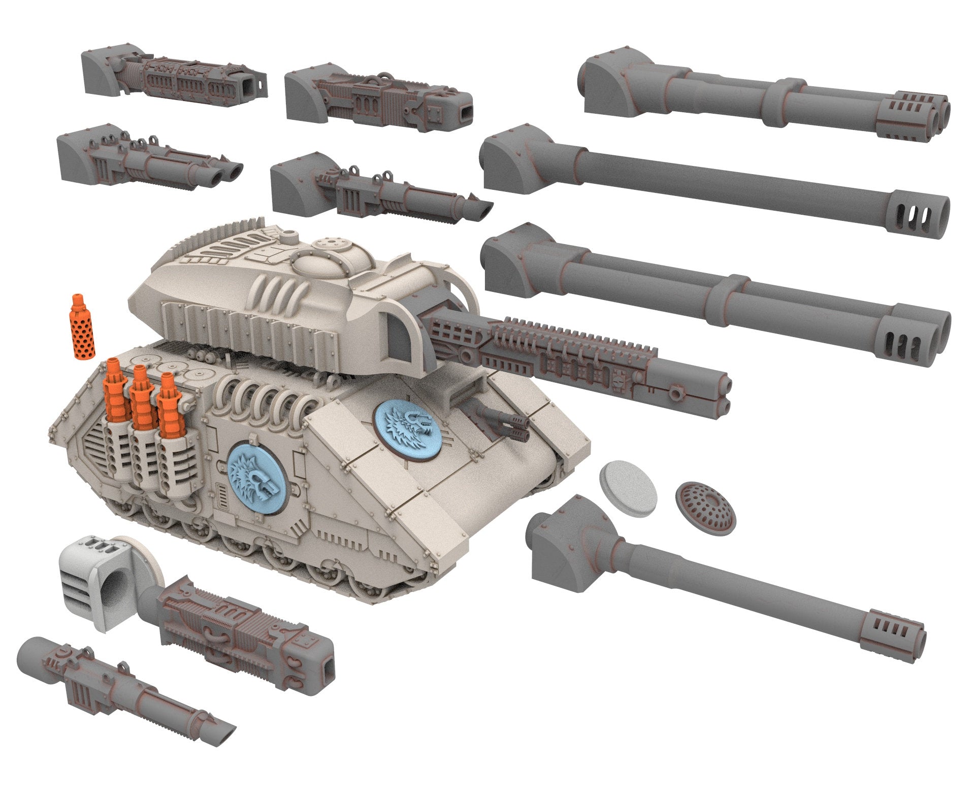 Military - Oldphant: Main Battle Tank V1 - A Relic of Damocles' Conquest, imperial, post-apocalyptic empire, usable for tabletop wargame