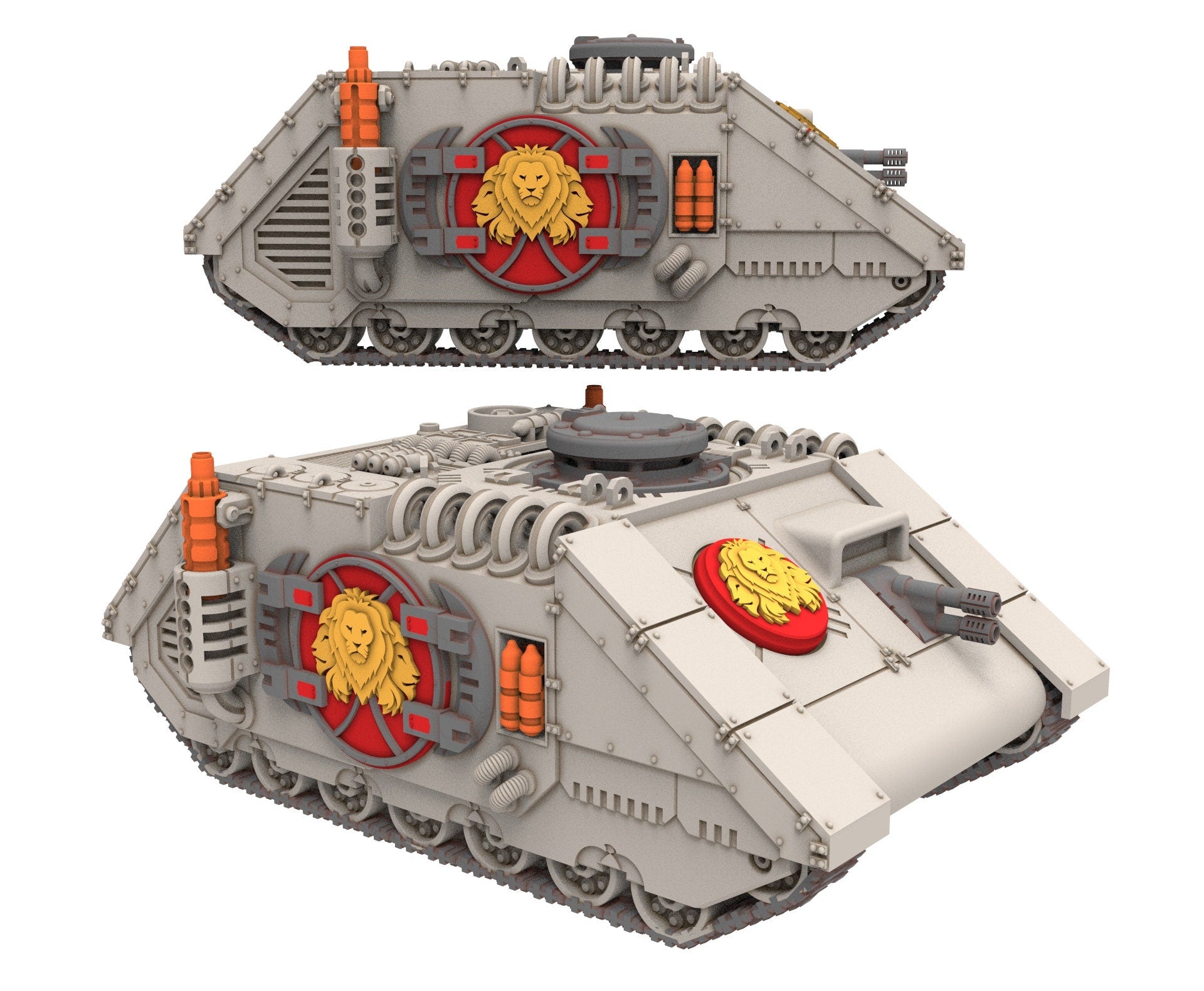 Military - Oldphant: Main Battle Tank V2 - A Relic of Damocles' Conquest, imperial, post-apocalyptic empire, usable for tabletop wargame