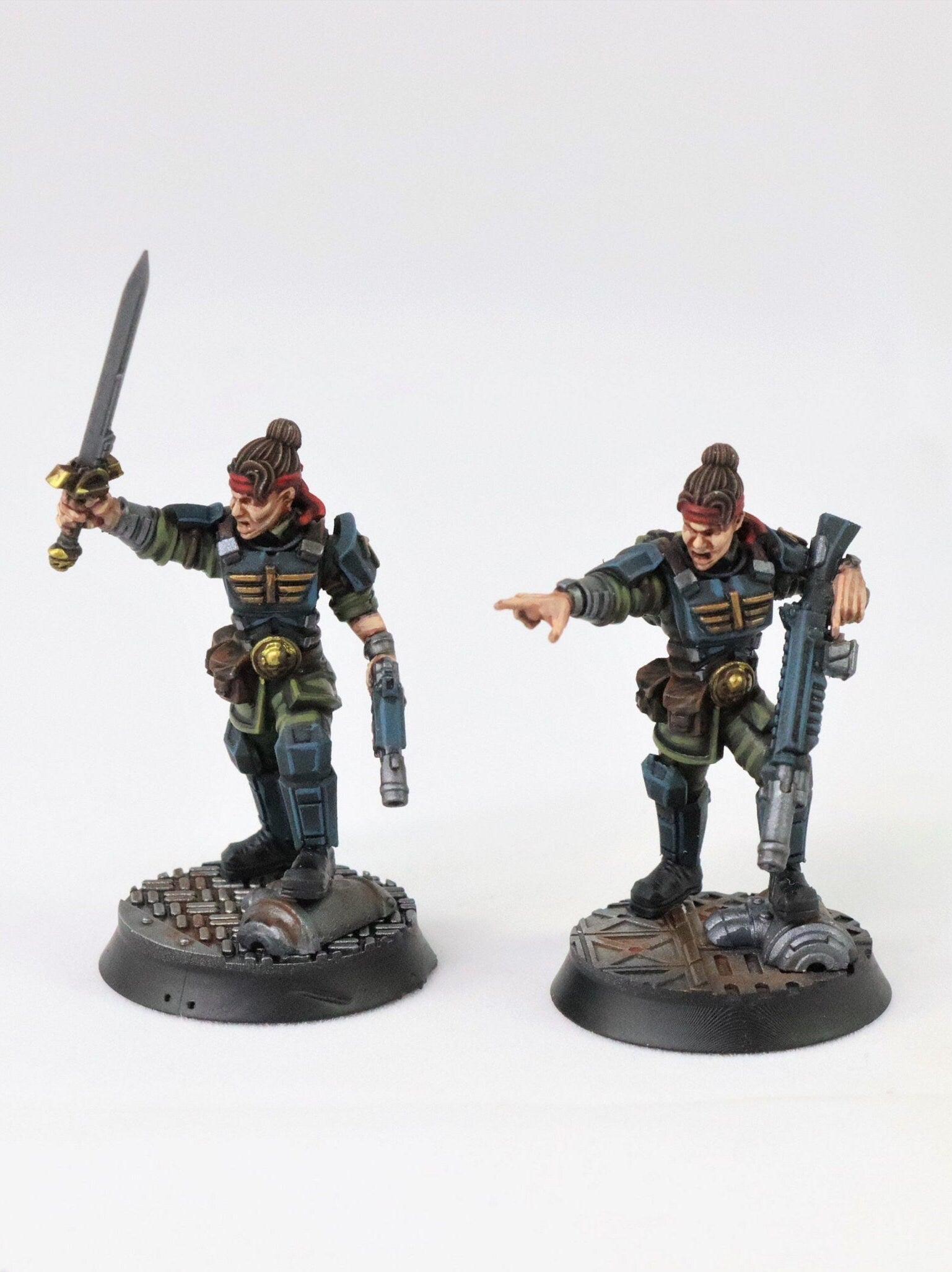 Rundsgaard - Linka Mesk, infanterie impériale, empire post apocalyptique, utilisable pour tabletop wargame.