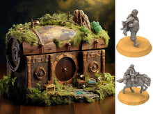 Load image into Gallery viewer, Halfmen - Mystery box Peaceful small people, Discounted surprise army starter, Middle rings miniatures for wargame D&amp;D, Lotr...
