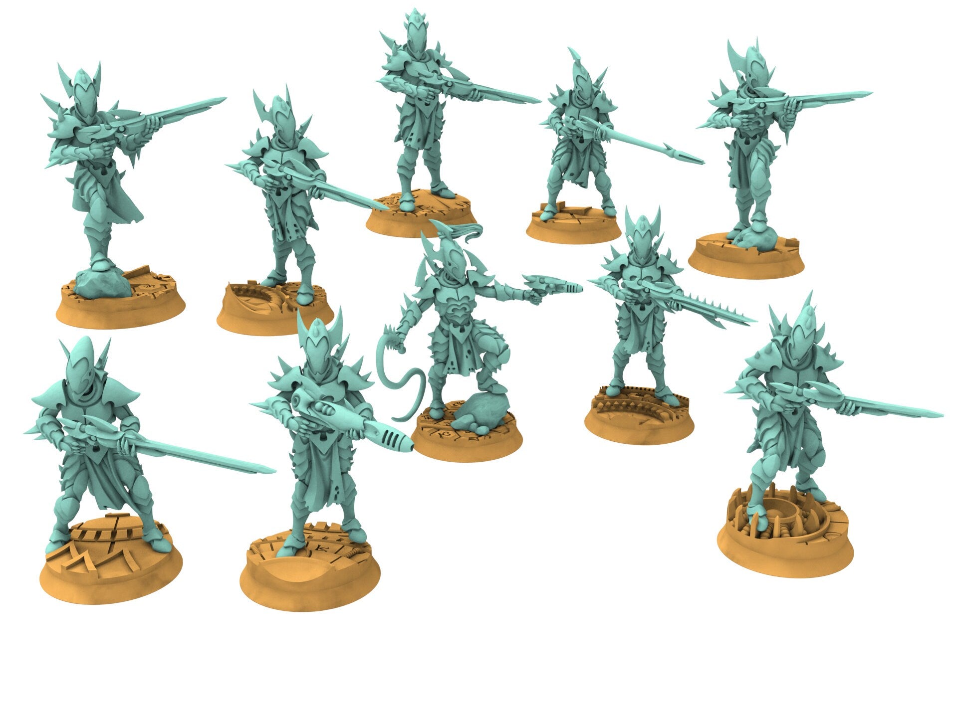 Dark city - Dark Cult Squad, Clan Leader Dark eldar drow