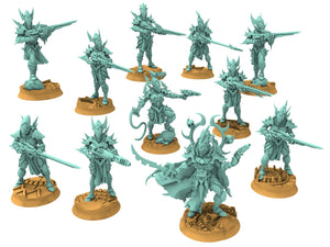 Dark city - Bundle Reaper, Clan Leader Dark eldar drow