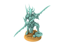 Load image into Gallery viewer, Dark city - Dark Blades, Clan Leader Dark eldar drow
