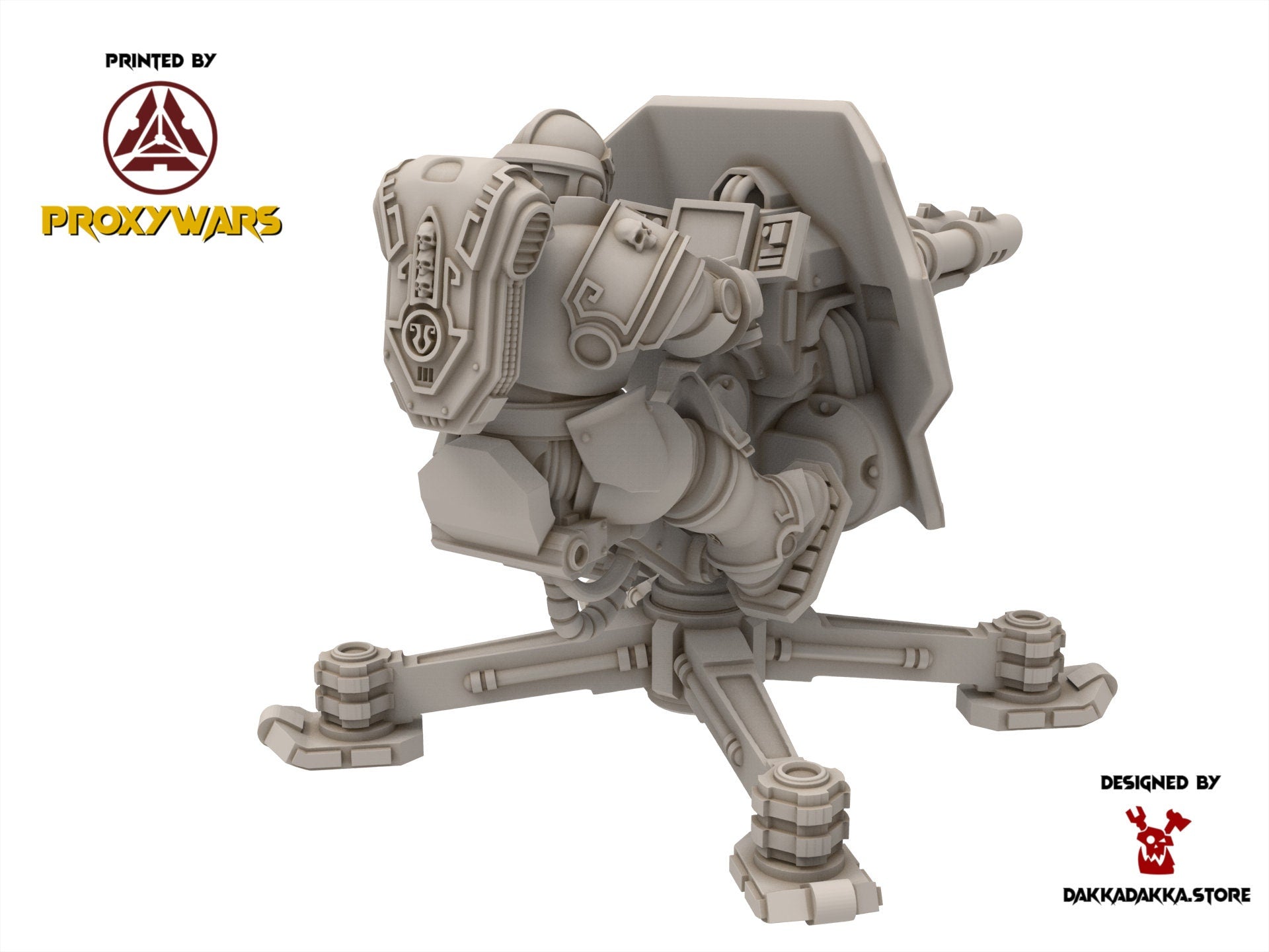 Legio Prima - Victrix Support Turret, mechanized infantry, post apocalyptic empire, usable for tabletop wargame.