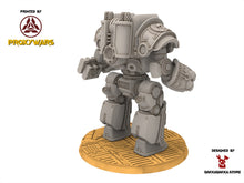 Charger l&#39;image dans la galerie, Legio Prima - Victrix Colossus, mechanized infantry, post apocalyptic empire, usable for tabletop wargame.

