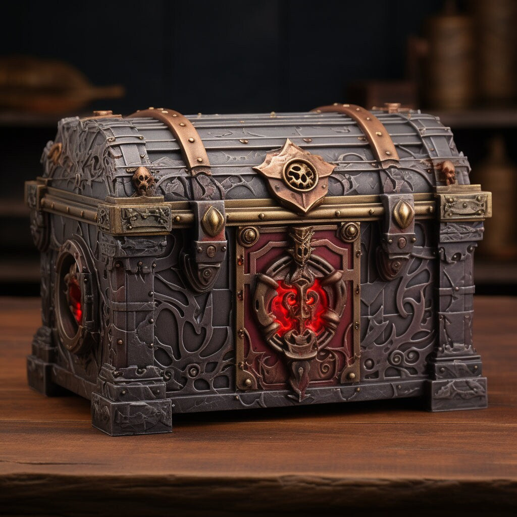 Unlock Epic Adventures with Mystery Miniature Boxes - D&D, 28mm, Resin, Characters, Monsters, Vilains, NPC, Premium Quality, Random content