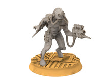 Charger l&#39;image dans la galerie, National Guard, GrimCorp Bounty Hunters, assassin, mechanized infantry, post apocalyptic empire, usable for tabletop wargame.
