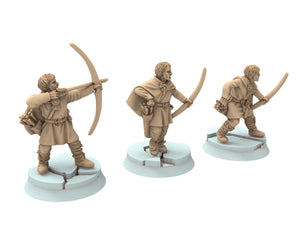 Vendel Era - Dark Age Skirmish Bundle, Germanic Tribe Warband, 7 century, miniatures 28mm for wargame Historical... Medbury miniature