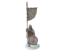 Load image into Gallery viewer, Vendel Era - Armoured Casualites, Germanic Tribe Warband, 7 century, miniatures 28mm for wargame Historical... Medbury miniature
