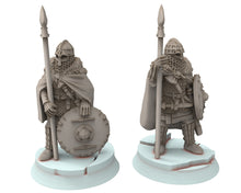 Load image into Gallery viewer, Vendel Era - Armoured Casualites, Germanic Tribe Warband, 7 century, miniatures 28mm for wargame Historical... Medbury miniature
