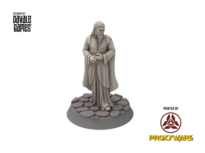 Rivandall - Ciridan Lord protector of the haven, Last Hight elves from the West, Middle rings miniatures for wargame D&D, LOTR...