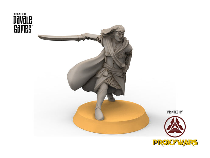 Darkwood - Lord Wandering Elf, Middle rings miniatures pour wargame D&D, SDA...