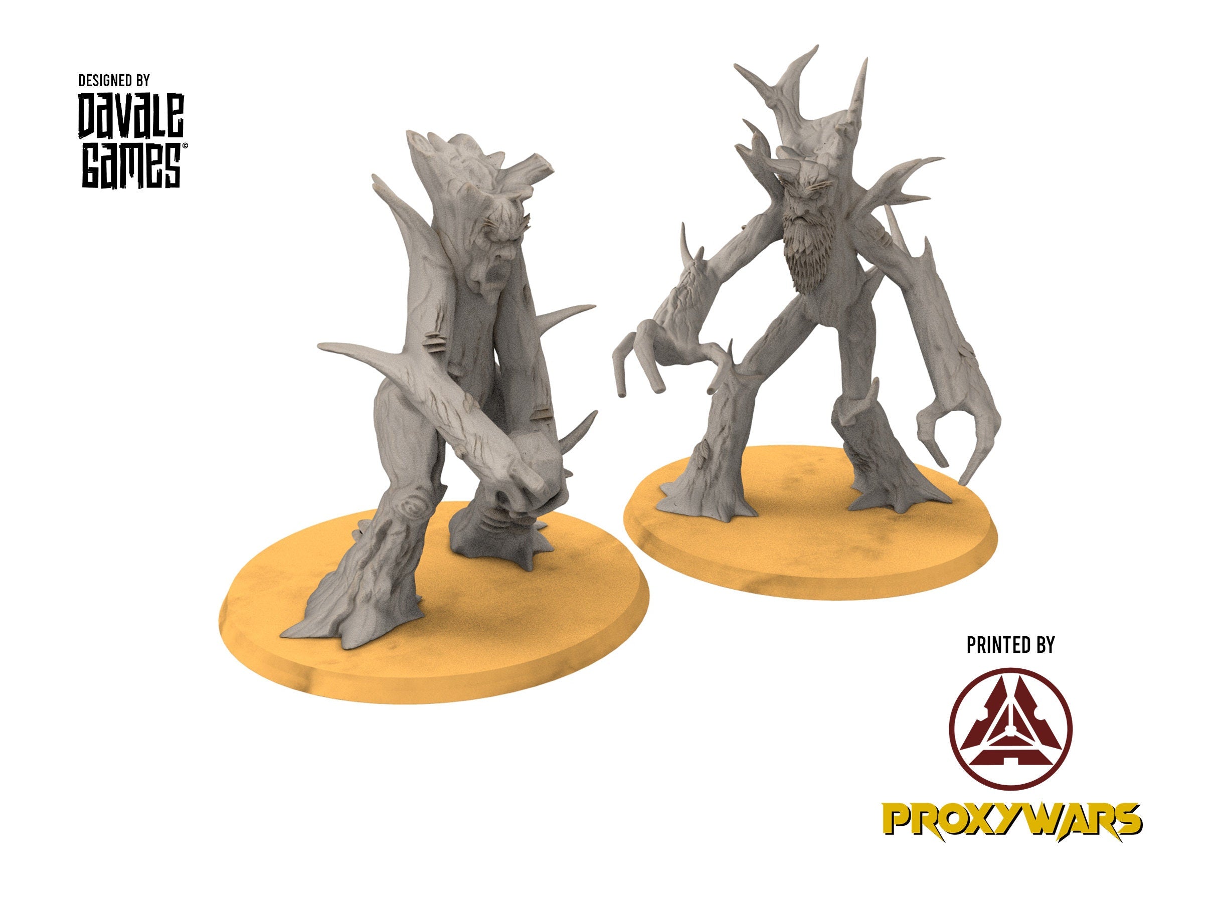 Darkwood - Treant from the forest, Middle rings miniatures pour wargame D&D, SDA...