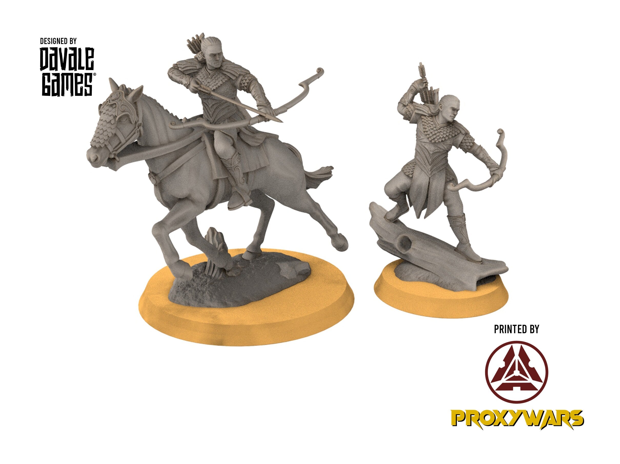 Darkwood - Prince Leingel, Middle rings miniatures pour wargame D&D, SDA...