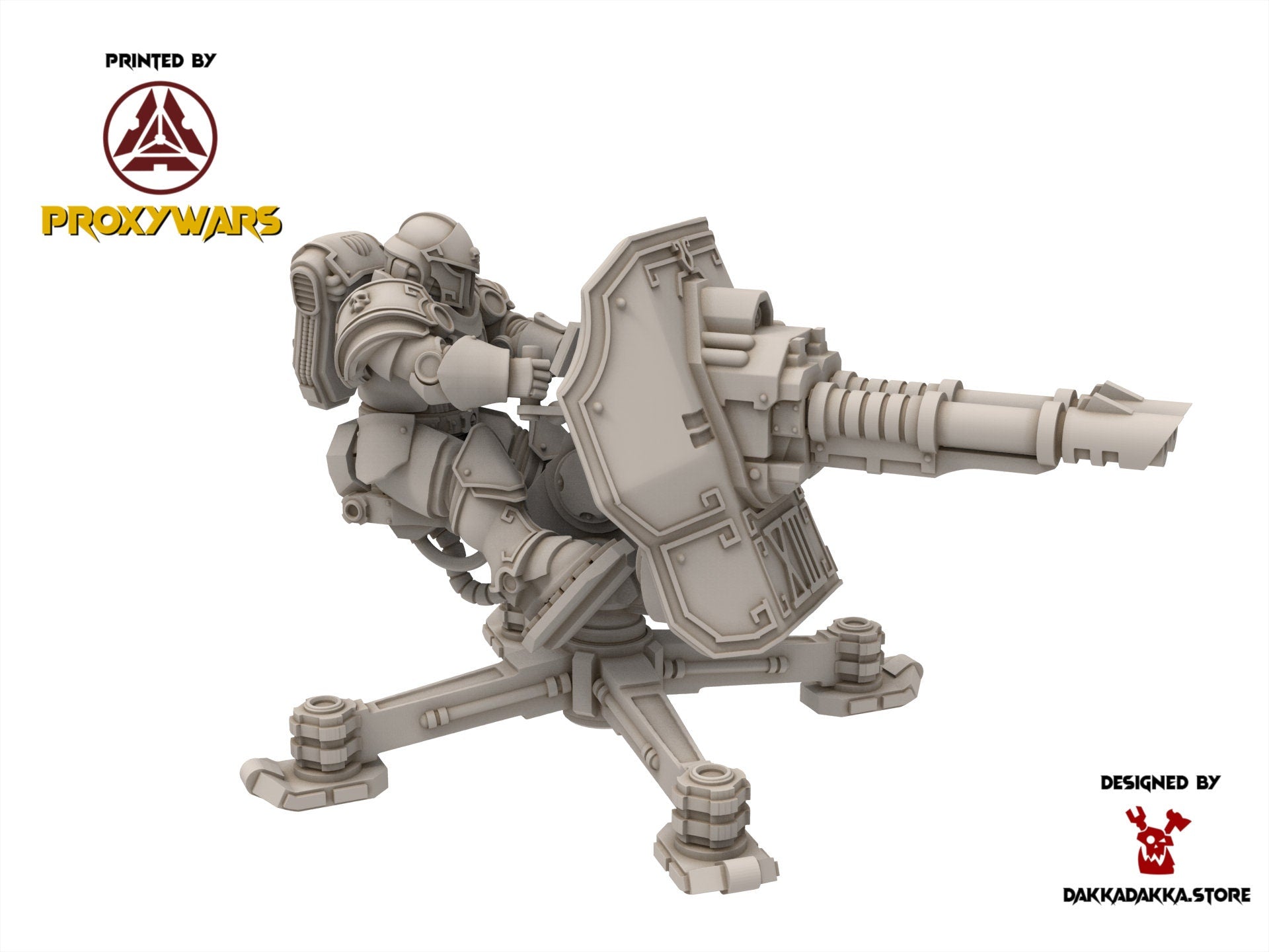 Legio Prima - Victrix Support Turret, mechanized infantry, post apocalyptic empire, usable for tabletop wargame.