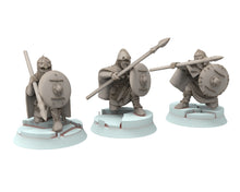 Load image into Gallery viewer, Vendel Era - Armoured Casualites, Germanic Tribe Warband, 7 century, miniatures 28mm for wargame Historical... Medbury miniature
