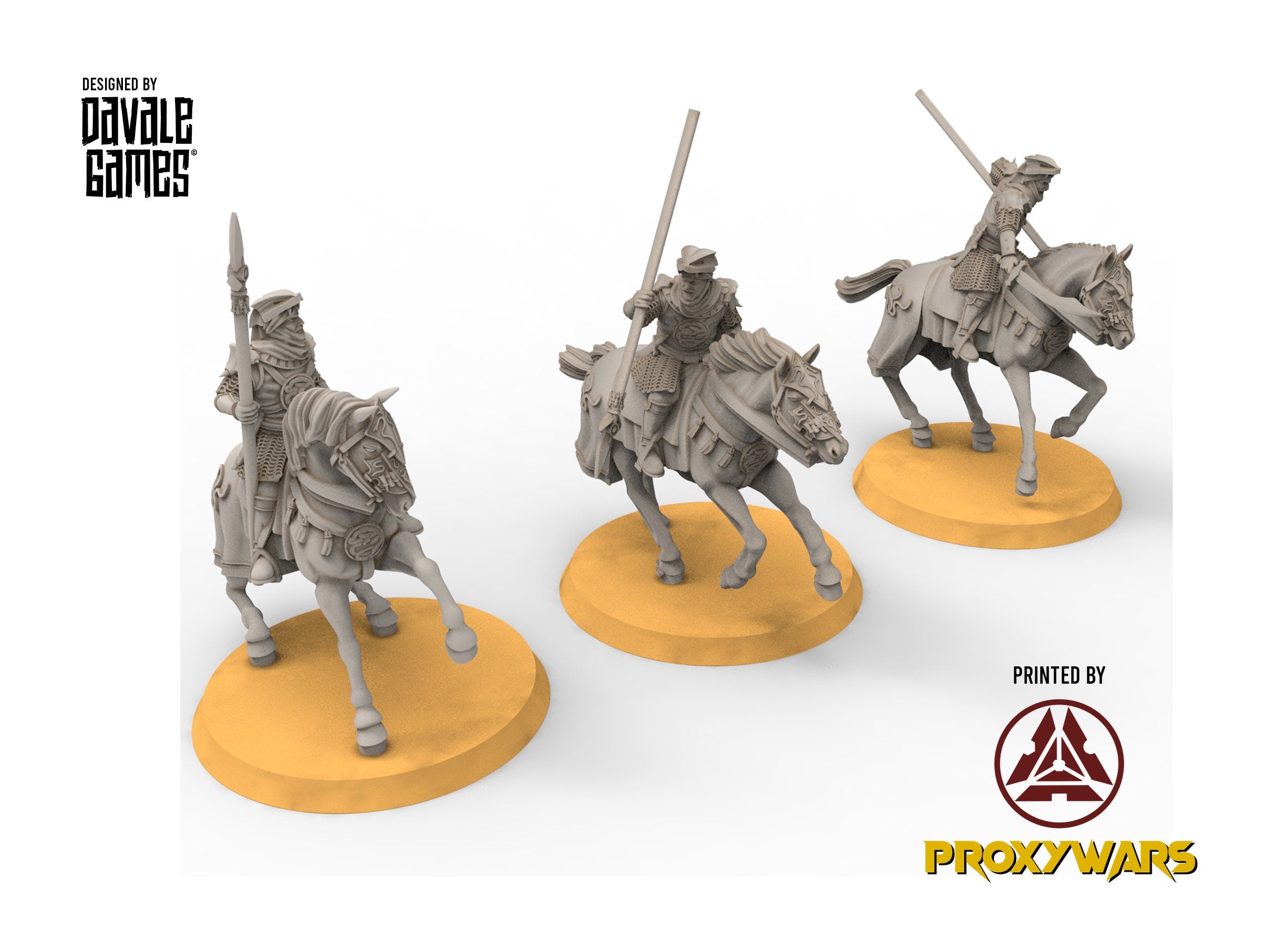 Harad - Desert Snake Riders, southern men lancers, Berber nomads, Harad Bedouin Arabs Sarazins miniatures for wargame D&D, Lotr...