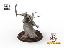 Load image into Gallery viewer, Orc horde - Death Orc Warg Rider , Orc warriors warband, Middle rings miniatures pour wargame D&amp;D, Lotr...
